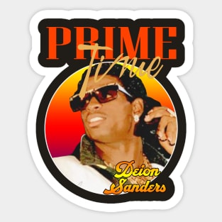 Deion Sanders // Prime Time Sticker